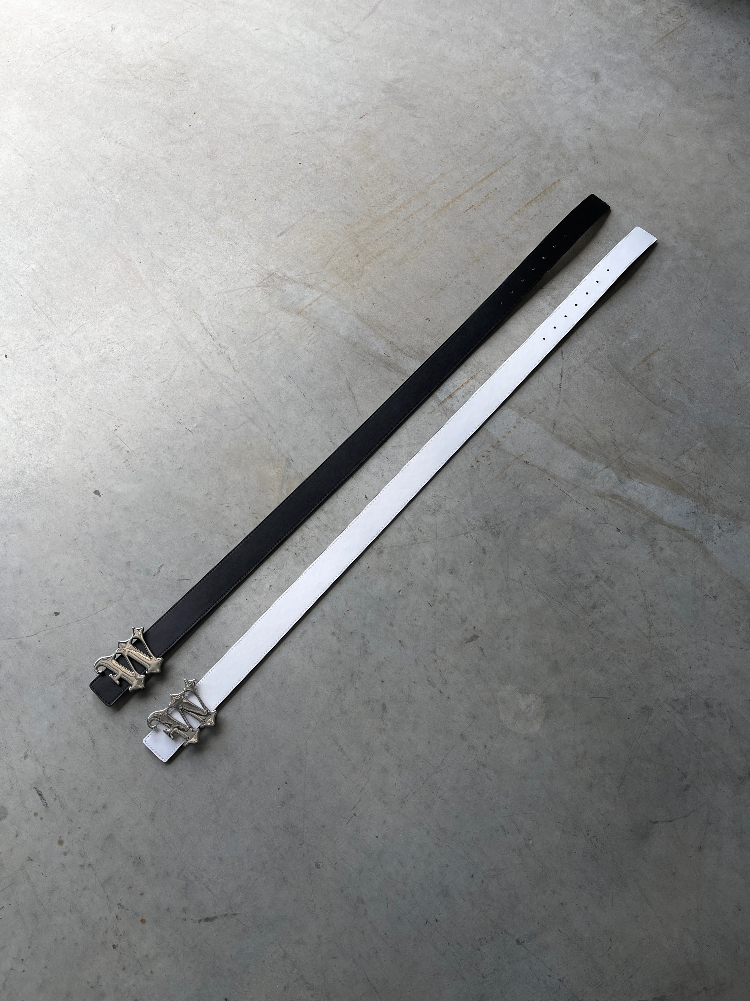 WEUP BELT - (REVERSIBLE) BLACK/WHTE